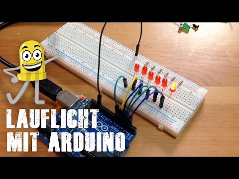Lauflicht mit Arduino – So einfach geht das!