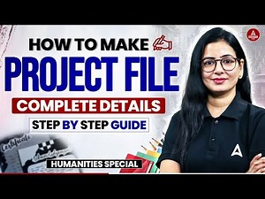 How to Make Perfect Project File for Class 12 | Full Marks Formula ✨ Humanities Special