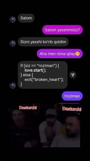 web_dev_uz on Instagram: "Buni faqat dasturchilar tushunadi!🧑🏻‍💻 1🍋1✈️1💬 🧑🏻‍💻Java 🧑🏻‍💻Python 🧑🏻‍💻Javascript 🧑🏻‍💻Full Stack #python #javascript #reels #java #php #rek #viral #boost #top #trending #trendingnow #trend #cod #coding #codinglife #programminglanguages"