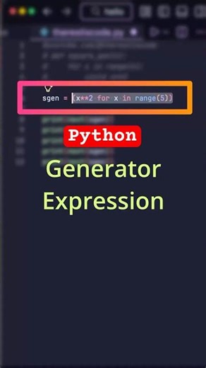 Python Generator Expressions | #pythonforbeginners