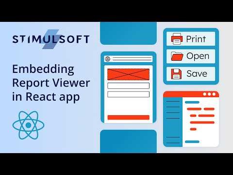 How to embed a report viewer in a React application [2026]