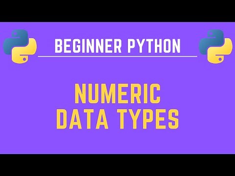 Numeric Data Types in Python - Beginner Python - Programming Tutorial