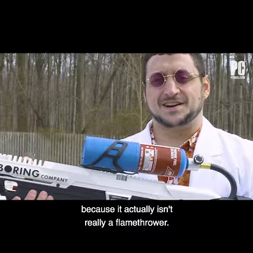 We bought Elon Musk's flamethrower. Let's see how good it is at making s'mores. | PCMag