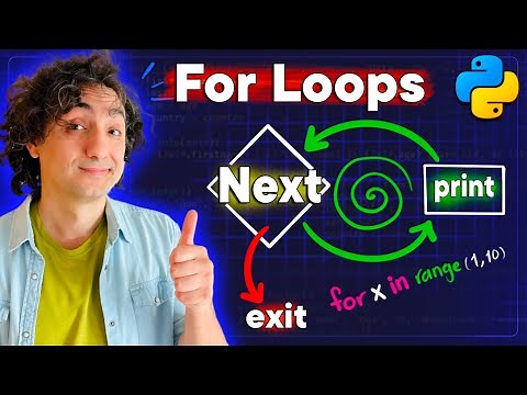 Python For Loops | Range & Real Use Cases | #Python Course 17