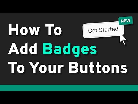 How to Add Badges to Your Buttons — HTML & CSS Tutorial