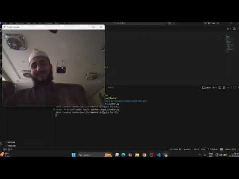 Finger counter using hand tracking.Be learning project based upon computer vision