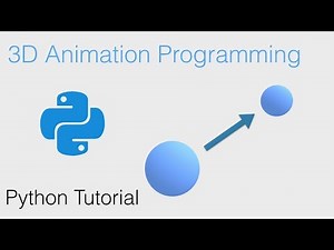 3D Animation Using Python Code, Beginner Tutorial