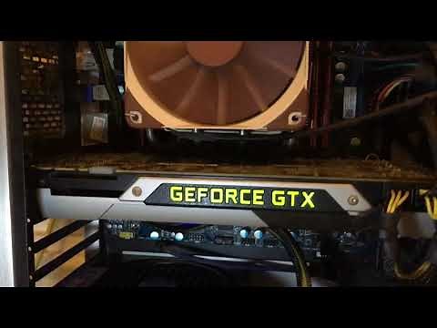 Dell Alienware Aurora R4 booting off an NVMe drive via PCIe adaptor