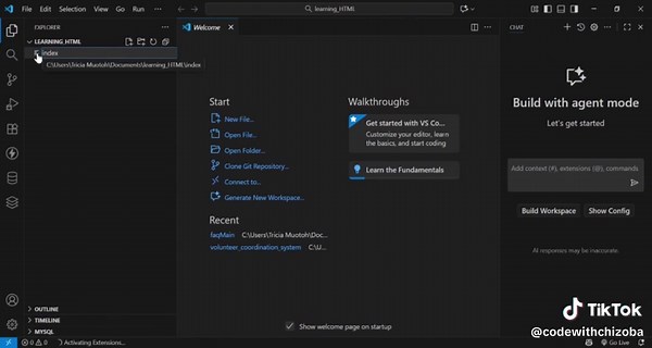 Master HTML: Install VS Code and Create Your First Webpage