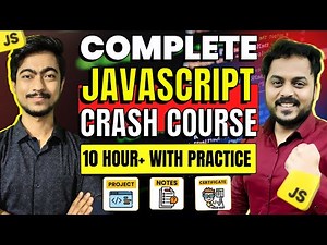 🔥Complete JavaScript Course (2024) & Project | Notes | Free Certification | Beginner to Pro