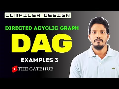 Directed Acyclic Graph | DAG Examples 3 | Intermediate Code Generation | Compiler Design