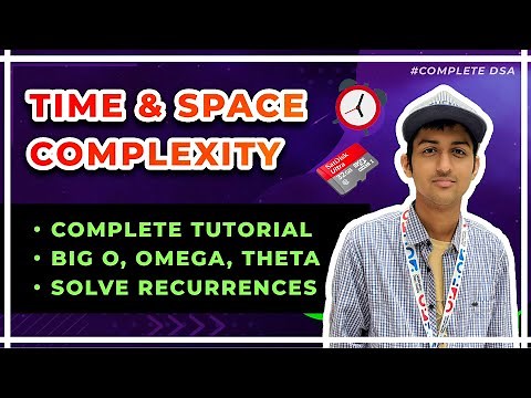 Time and Space Complexity COMPLETE Tutorial - What is Big O?