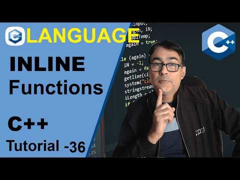 C++ Inline Function | Inline function in C++ Programming | CPP Tutorial - 36