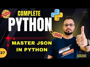 Python Tutorial in Hindi #27 - What is JSON?