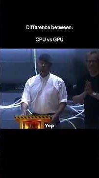 CPU vs GPU: Who Paints Faster? 🎨⚡ (Explained Visually)