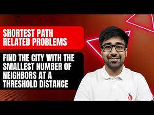 DSA in Python - Smallest City with Threshold Neighbors | Leetcode 1334 | Floyd Warshall | Part 155