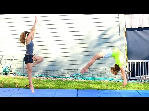 How to do a Roundoff Back Handspring