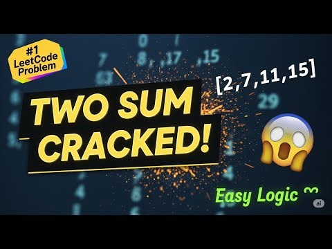 Master the Two Sum Problem in 5 Minutes | LeetCode #1 Easy Solution