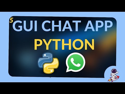 Python tkinter chat app in python