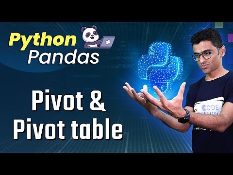 Python Pandas Tutorial 10. Pivot table