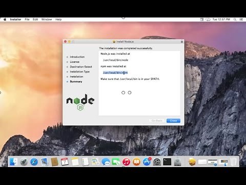 How to Install Node.js on Mac OS