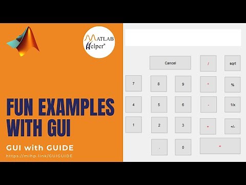 Fun Examples with GUI | GUIDE | @MATLABHelper