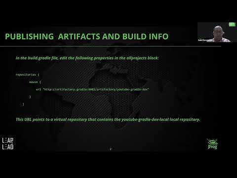 How to start With Artifactory and Gradle?