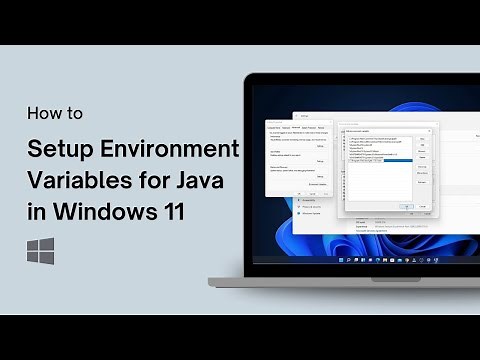 How to Setup Environment Variables for Java in Windows 11