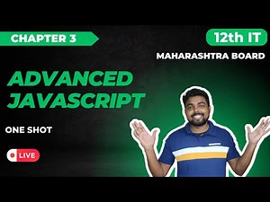 3. Advanced Javascript | HSC - IT| Maharevision | Maharashtra Board | Information Technology (IT)