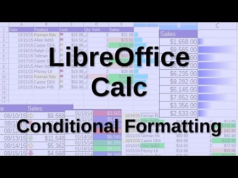 LibreOffice Calc - Conditional Formatting