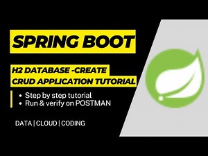 Spring Boot Tutorials - Create CRUD based Spring Boot Application using H2 database