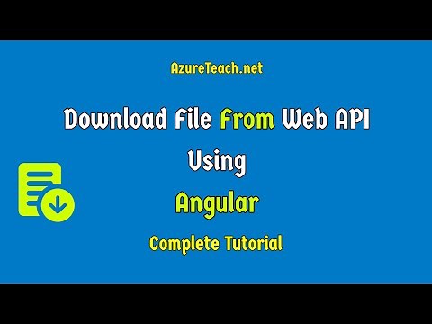 Angular Web API Download File | Complete Tutorial