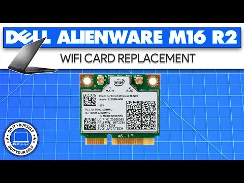 How To Replace Your Wireless/WiFi Card | Dell Alienware m16 R2