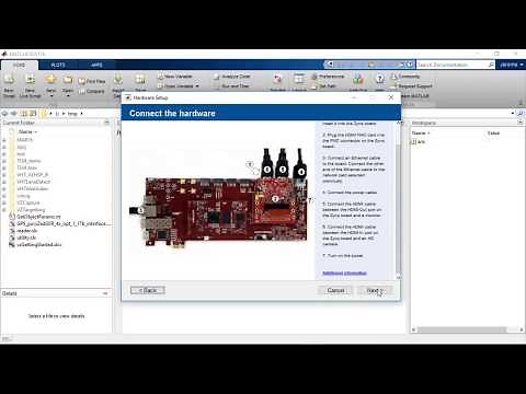 Getting Started Using Xilinx Zynq with Computer Vision System Toolbox