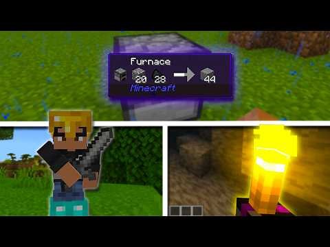 TOP 10 ADDONS SURVIVAL Para Minecraft Bedrock 1.21 "Mods"