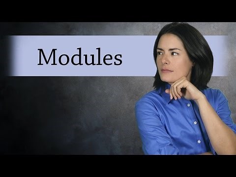 What is a Module? (Abstract Algebra)