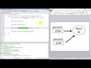 Java Tutorial - Passing by Value (Object References)