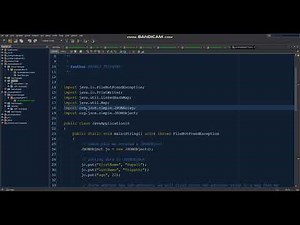 Set up JSON library/API in NetBeans JAVA