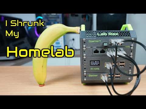 I Built a 5" Portable Raspberry Pi Homelab