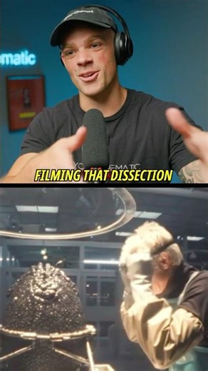 The camera rig used in the Alien Earth dissection scene