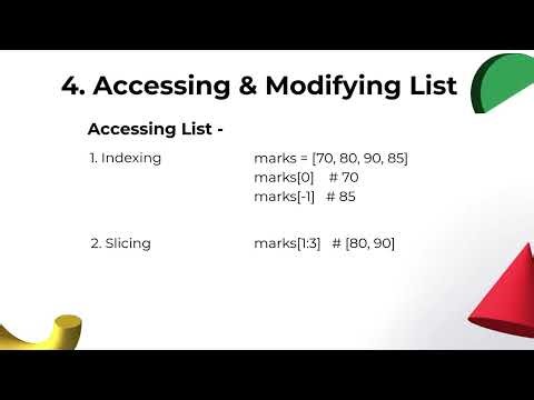 Learn Python Lists from scratch in one complete lecture 🔥