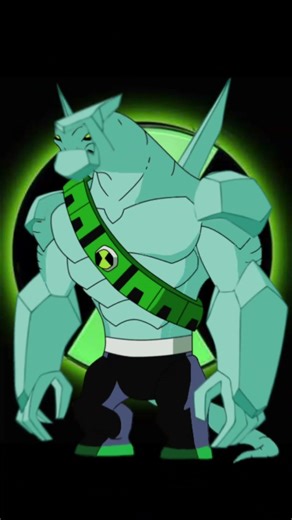 Ben 10 Alien fusion humungousaur and diamond head