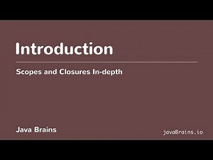 Scopes and Closures In-depth 01 - Introduction