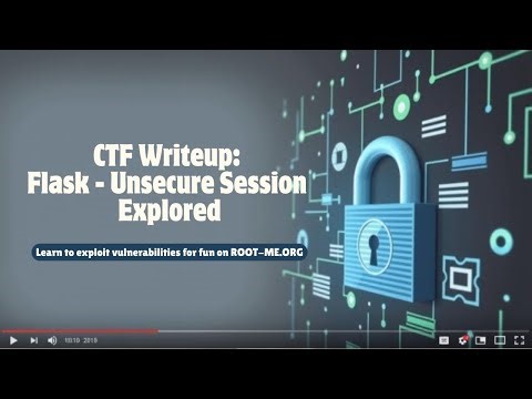 Tutorial Root-Me (10): Web - Server : Flask - Unsecure session