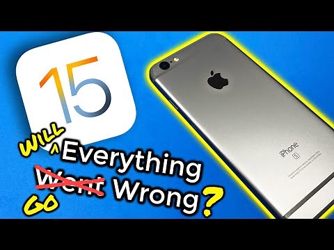 Installing iOS 15 on an iPhone 6s! (again…) - The Final Release