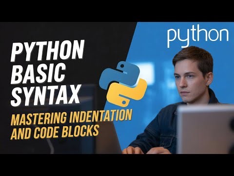 Python Basic Syntax Mastering Indentation and Code Blocks