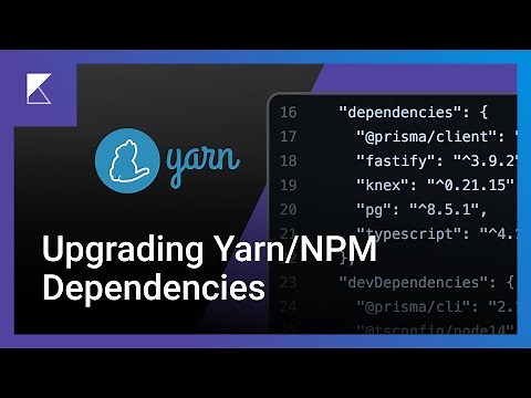 How I Upgrade Dependencies in a Node Project: yarn upgrade-interactive