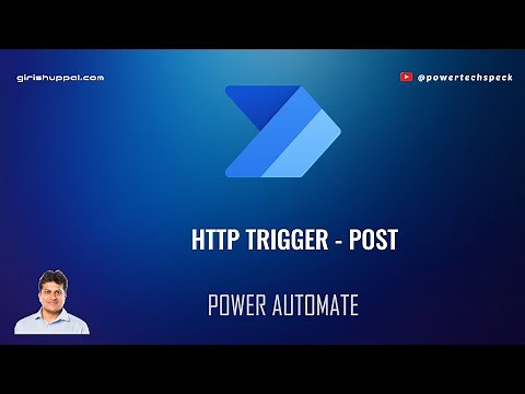 How to use HTTP trigger in Power Automate to pass data using POST request?