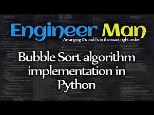 Bubble Sort algorithm implementation in Python