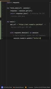 How to optimize API calls in Python efficiently? Supercharge Your API Calls with requests.Session!